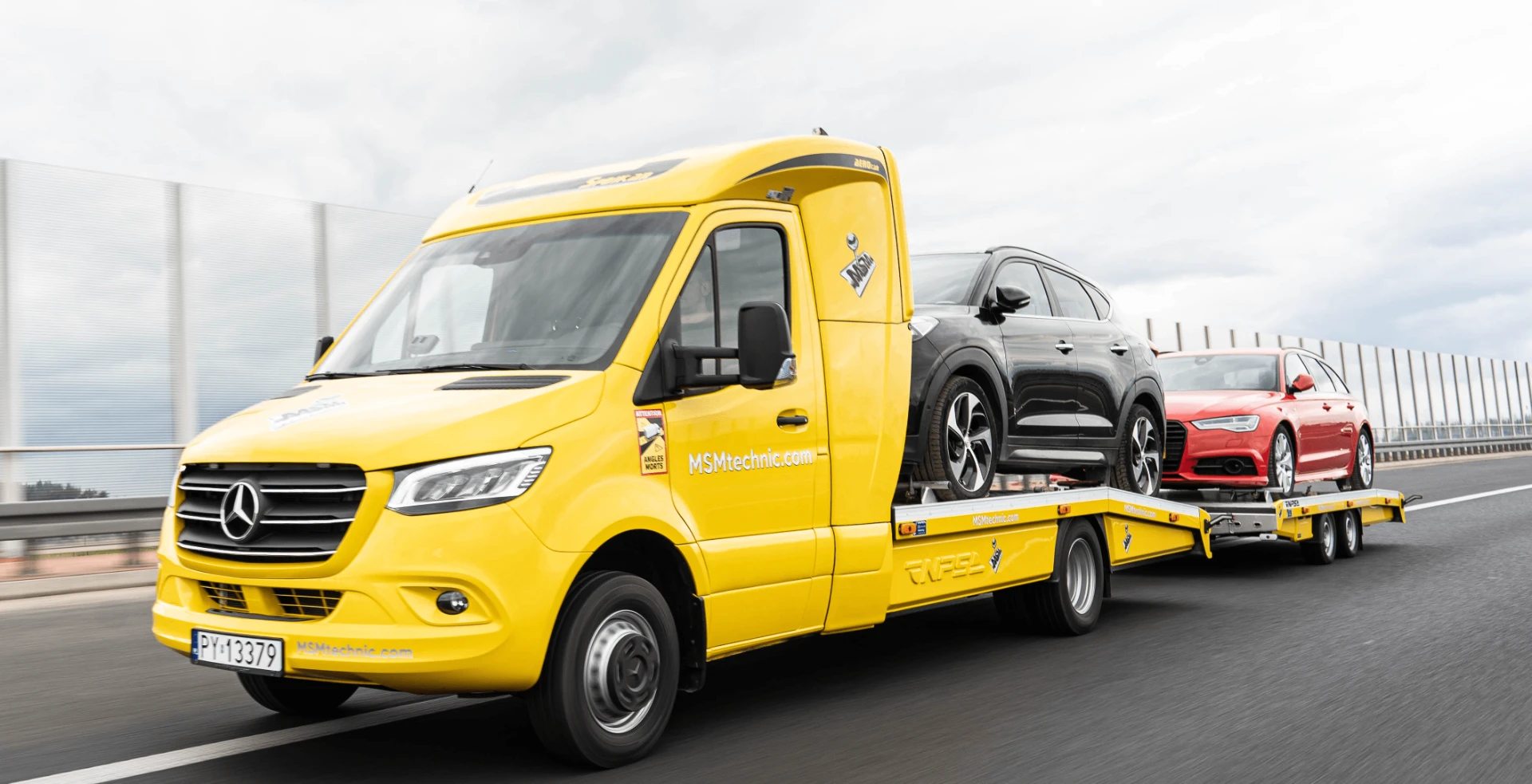 Own tow-truck transport